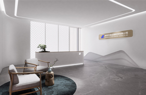 北京横琴金融办公室装修设计施工案例